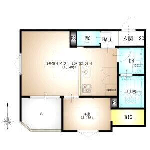 REGALEST西院の間取り図
