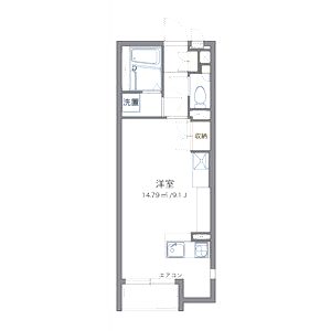 レオネクストファーストクラスの間取り図