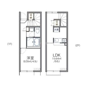 レオネクストファーストの間取り図