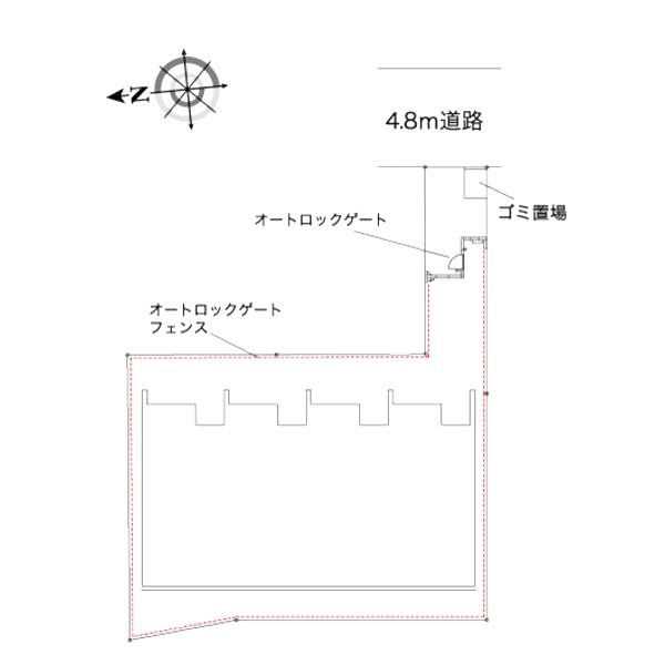 レオパレス神祇官町LA1の室内写真1枚目