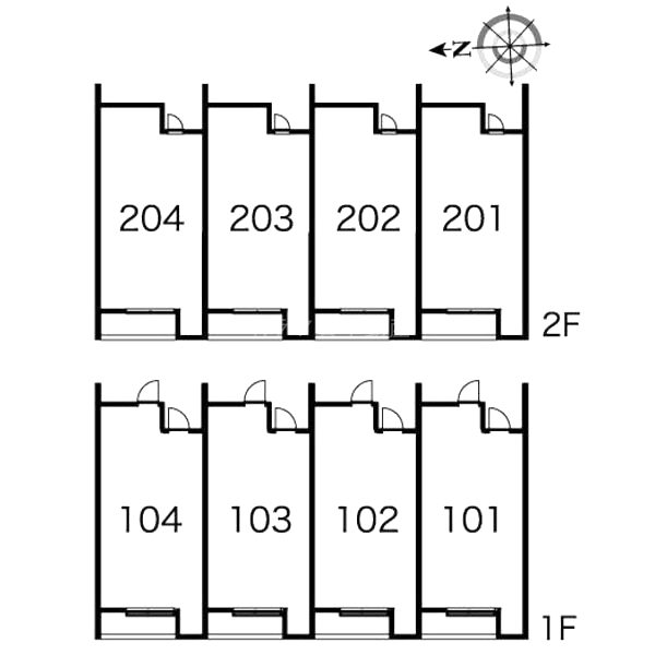 レオパレス神祇官町LA1の室内写真2枚目
