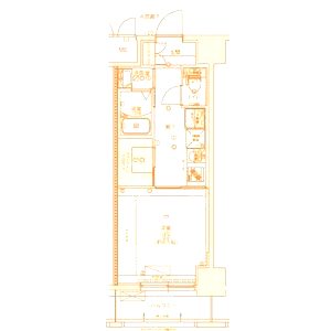 CREST TAPP 神戸三宮の間取り図