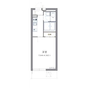 クレイノコンフォール杭瀬北新町の間取り図