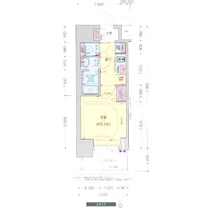 プレサンス松屋町ヴィゴラスの間取り図