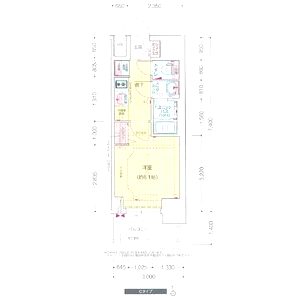 プレサンス松屋町ヴィゴラスの間取り図