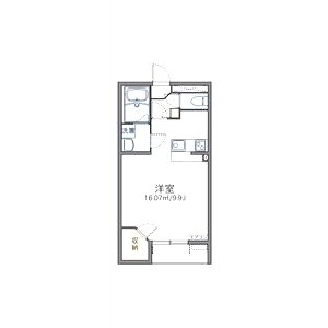 レオネクストキッショー3の間取り図