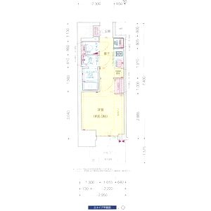 プレサンス四天王寺前夕陽ヶ丘 凛宮の間取り図