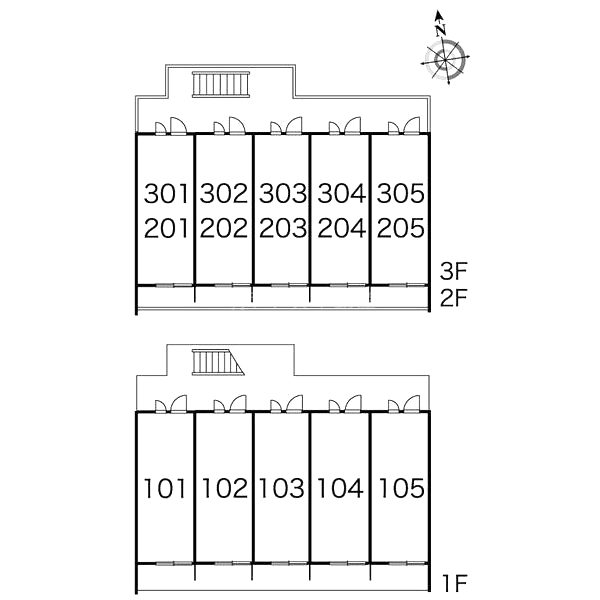 レオパレスハイムモーリーの室内写真4枚目