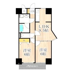 BGC難波タワーの間取り図