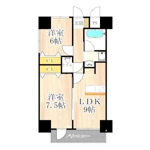 BGC難波タワーの間取り図