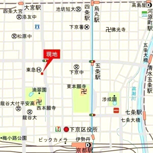 ルーエ五条堀川の外観2枚目