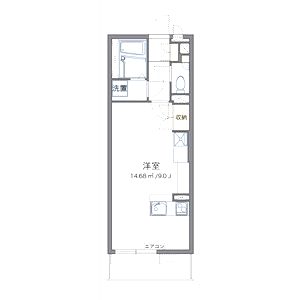 ミランダ浪華Vの間取り図