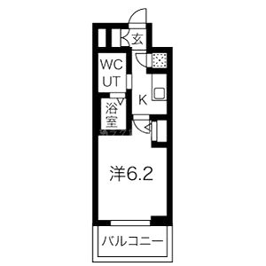 エスリード江戸堀の間取り図