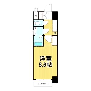 エスリード福島第5の間取り図