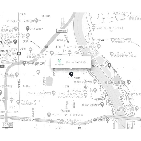 ザ・パークハビオ同心の外観2枚目