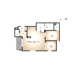 REGALEST武庫川7の間取り図