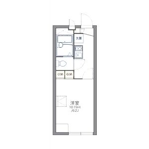 レオパレスマルイト5の間取り図