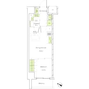 ザ・パークハビオ塚本の間取り図