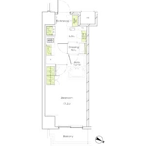 ザ・パークハビオ塚本の間取り図