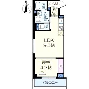 ボ・ソレイユの間取り図