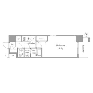 ArtizA堺東の間取り図