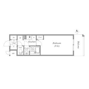 ArtizA堺東の間取り図