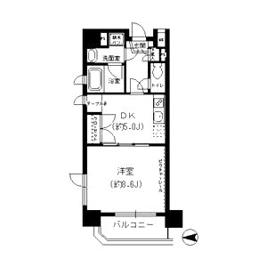 天満泉マンションの間取り図