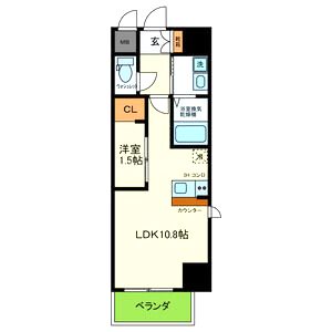 ONLYONE布施の間取り図