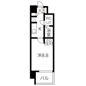 アーバンエース関目パルの間取り図