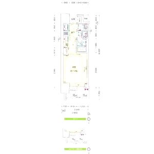 プレサンス南森町ライズの間取り図