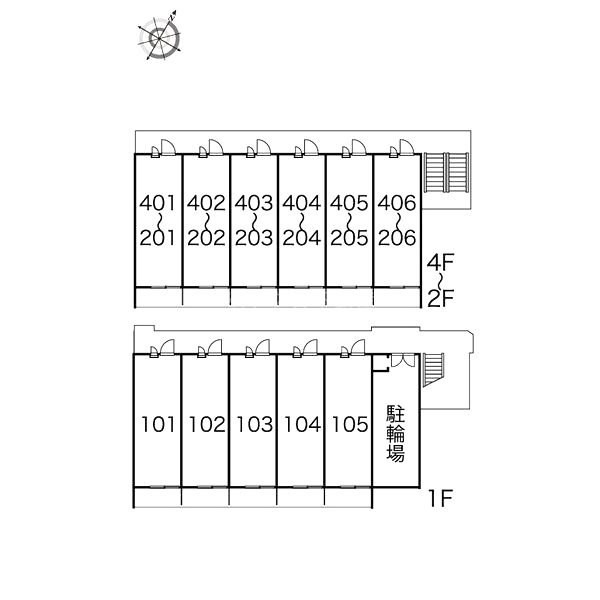 レオパレスひらかたの室内写真2枚目