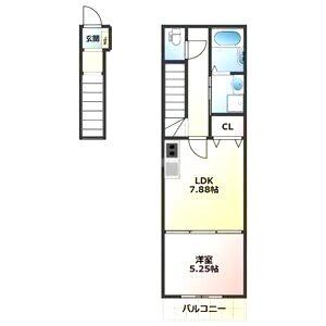 Avantiの間取り図