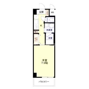 東灘OMパレスの間取り図