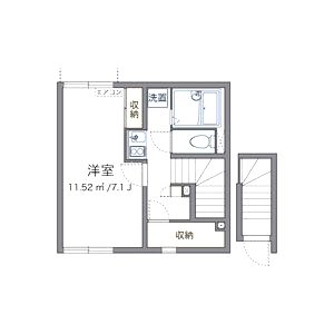 クレイノリッツハウス 中道の間取り図