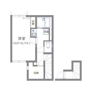 クレイノリッツハウス 中道の間取り図