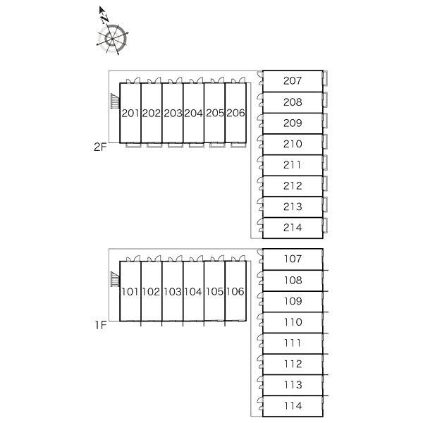 レオパレス二条城北の室内写真11枚目