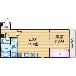 Claireそねの間取り図