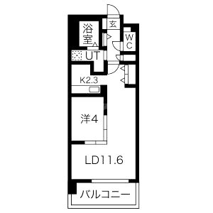THE MUSE栗山の間取り図