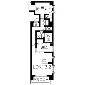 THE MUSE栗山の間取り図