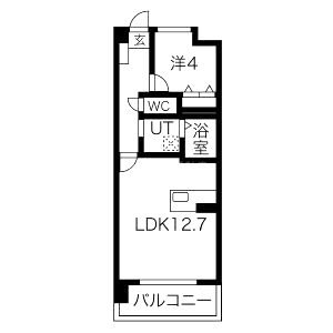 THE MUSE栗山の間取り図