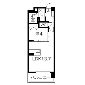 THE MUSE栗山の間取り図