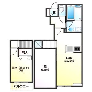 Belle Lead加古川 イチョウ並木の間取り図