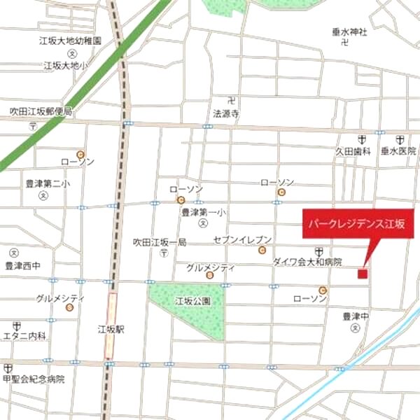 パークレジデンス江坂の外観2枚目