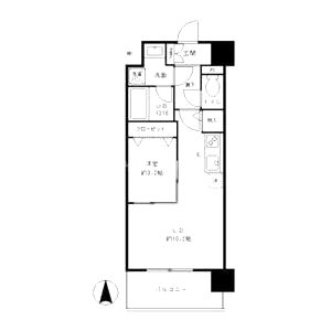 パークレジデンス江坂の間取り図