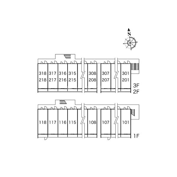 レオパレス南高浜の室内写真10枚目