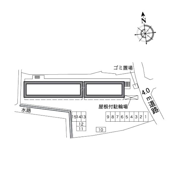 レオパレス南高浜の室内写真4枚目