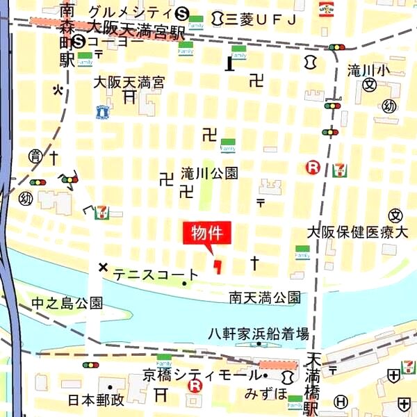 ネットフローラ天満橋の外観2枚目