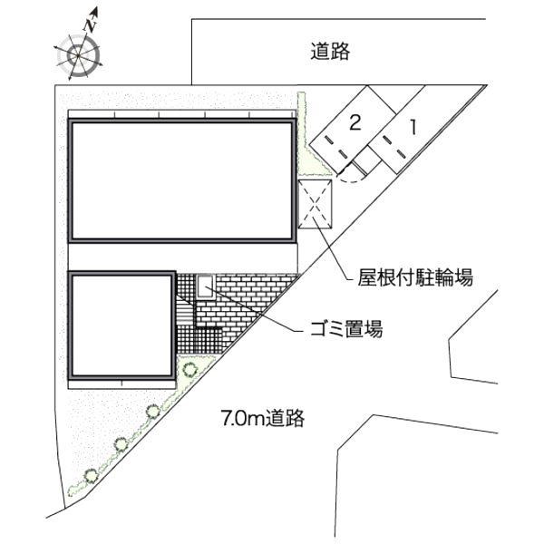 レオパレス野崎通Bの室内写真1枚目