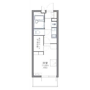 レオパレス前田の間取り図