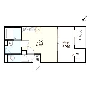 コンフォートM 千船(コンフォートエム チブネの間取り図